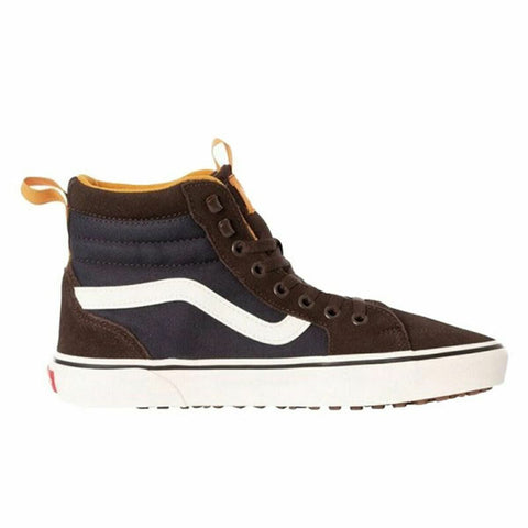 Men’s Casual Trainers Vans Filmore High Top Vans Guard Blue Brown