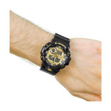 Men's Watch Casio G-Shock GS BASIC Black Gold (Ø 53,5 mm)