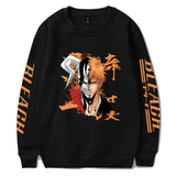 Anime Hoodie Crew Neck Sweatshirt Harajuku Unisex Streetwear