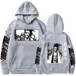 Japanese Anime Bleach Hoodies  Zaraki Kenpachi Graphic