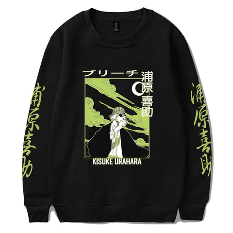 Anime Hoodie Crew Neck Sweatshirt Harajuku Unisex Streetwear