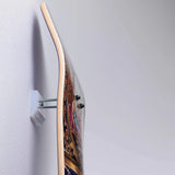 Skateboard Wall Mount Longboard Deck Hanger Display Stand Transparent