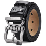 Mens Belt High Quality Bison Leather Belt Men Male Genuine Bison Leather Strap