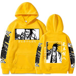 Japanese Anime Bleach Hoodies  Zaraki Kenpachi Graphic