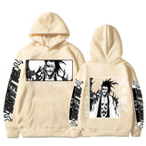 Japanese Anime Bleach Hoodies  Zaraki Kenpachi Graphic