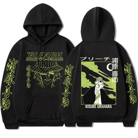 Japanese Anime Bleach Urahara Kisuke Hoodie Kurosaki