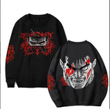 Anime Hoodie Crew Neck Sweatshirt Harajuku Unisex Streetwear