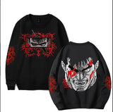 Anime Hoodie Crew Neck Sweatshirt Harajuku Unisex Streetwear