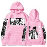 Japanese Anime Bleach Hoodies  Zaraki Kenpachi Graphic