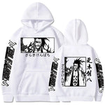 Japanese Anime Bleach Hoodies  Zaraki Kenpachi Graphic