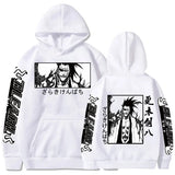 Japanese Anime Bleach Hoodies  Zaraki Kenpachi Graphic