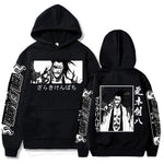 Japanese Anime Bleach Hoodies  Zaraki Kenpachi Graphic