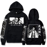 Japanese Anime Bleach Hoodies  Zaraki Kenpachi Graphic