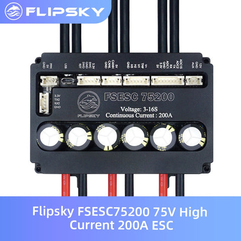 Flipsky Electric FSESC75200 75V High Current 200A ESC