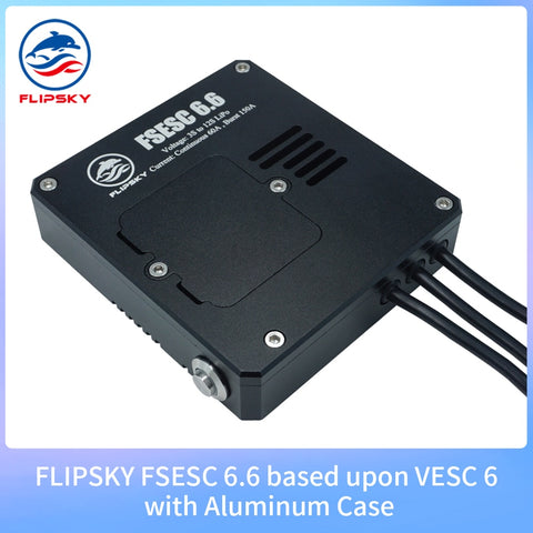 FSESC 6.6 based upon VESC with Aluminum Case Electric Speed Controller