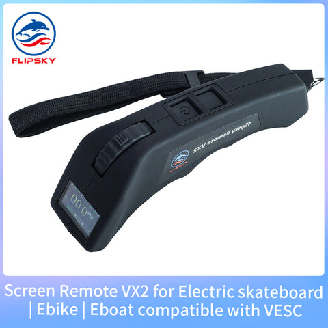 Flipsky VX2 Pro Colorful Screen Remote for Electric skateboard | Ebike | compatible with VESC and FOCBOX UNITY|ESK8