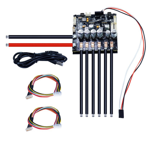 Dual FSESC6.6 Plus Based On VESC6 Electric Long Board Speed Controller 100A 12S Skateboard ESC For FLIPSKY