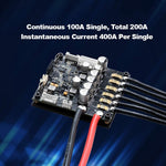 Dual FSESC6.6 Plus Based On VESC6 Electric Long Board Speed Controller 100A 12S Skateboard ESC For FLIPSKY