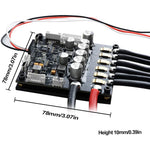 Dual FSESC6.6 Plus Based On VESC6 Electric Long Board Speed Controller 100A 12S Skateboard ESC For FLIPSKY
